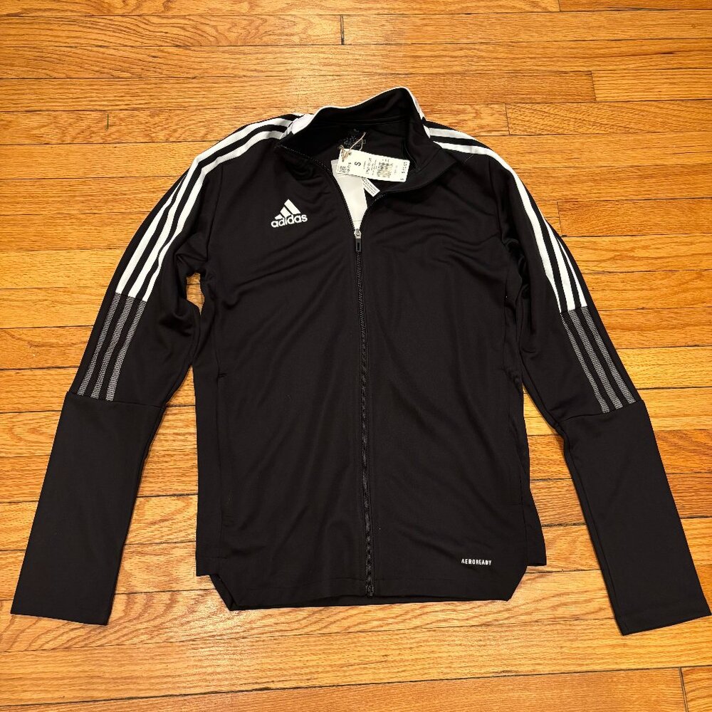 Black Addidas Jacket New with Tags